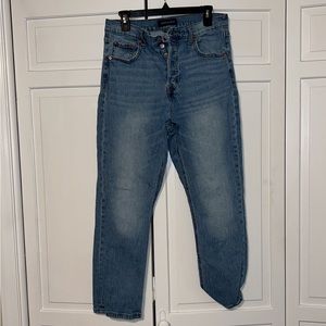 Aeropostale 90s super high rise skinny jeans